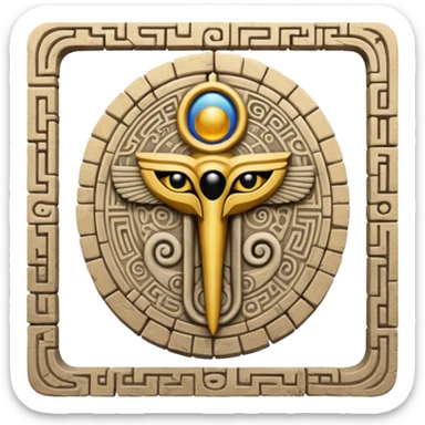 The Alchemical Labyrinth of Maat sticker