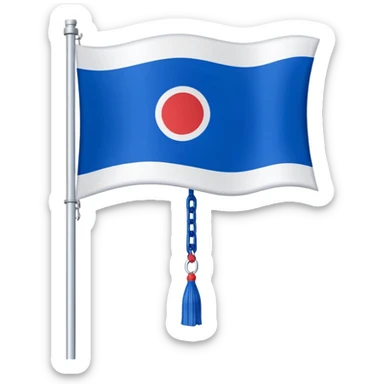 flag of yakutia sticker