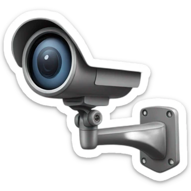 surveillance camera sticker