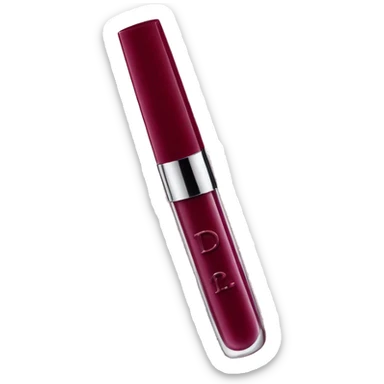 dark red Dior lip gloss sticker