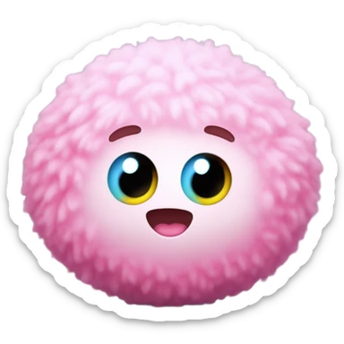 Bfdi puff ball sticker