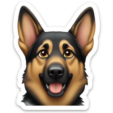German shepherd  sticker