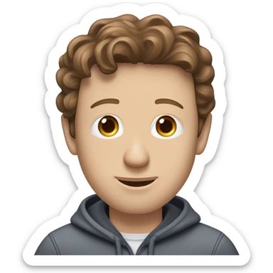 Elon musk combined with Mark Zuckerberg sticker