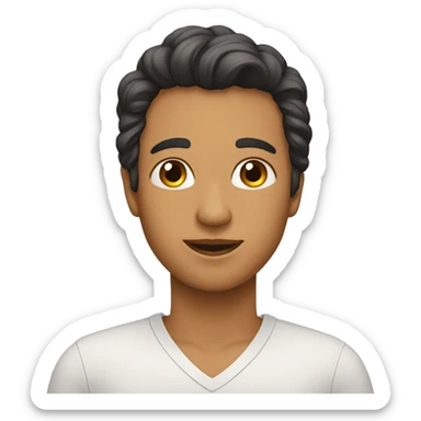 Homme qui donne son cœur a sa femme sticker