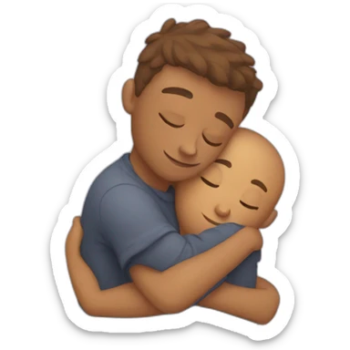 cuddle sticker