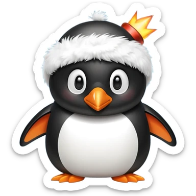 Bomb penguins sticker