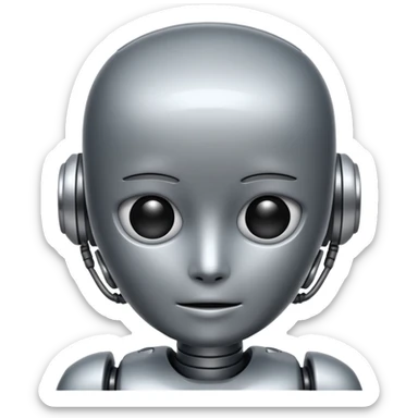 dumb AI sticker