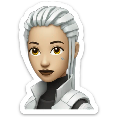 V from cyberpunk sticker