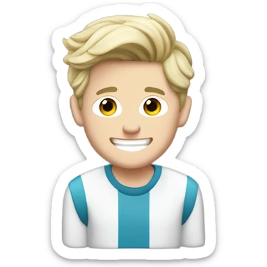 Niall horan with a speech bubble saying ‘DAYTONA BABY’ sticker
