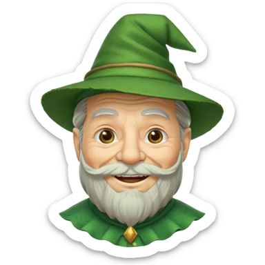 The Wizard from the Wizard of Oz sticker