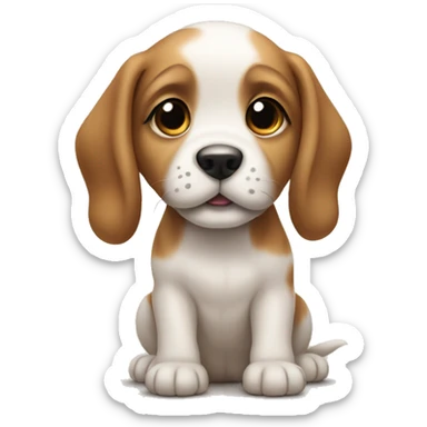 Puppy sticker