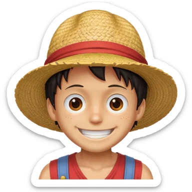 Luffy sticker