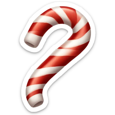 candycane sticker
