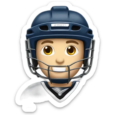 Hockey player Hc fribourg Gotteron sticker