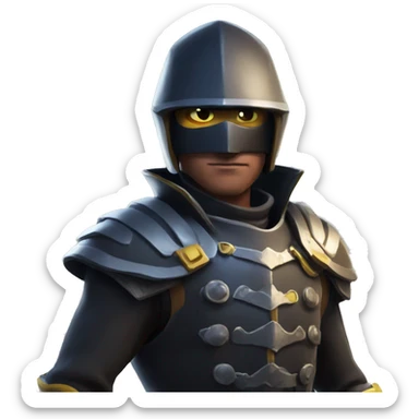 Chevalier noir fortnite  sticker
