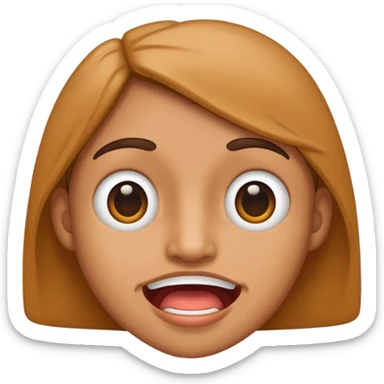 Grosse tête grosse bouche  sticker