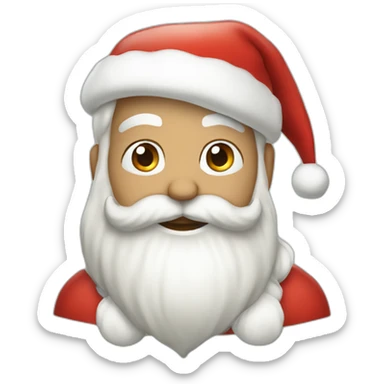 Santaclaus sticker