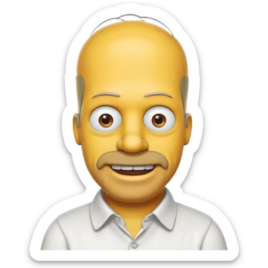 Homer Simpson  sticker