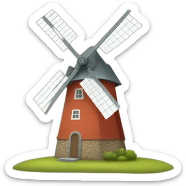 windmill sticker