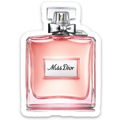 Miss dior perfume sticker