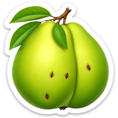 egzotic sour guava make more egzotic and fresh sticker