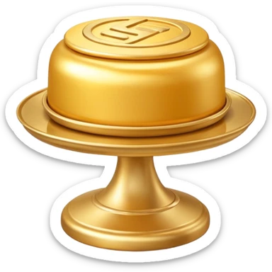 3D icon symbolizing gourmet taste and refined food experience, single object, modern and premium style, soft lighting, clean details, isolated, no background
 sticker