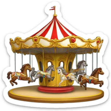 merry go round sticker