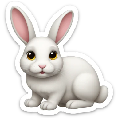 bunny sticker