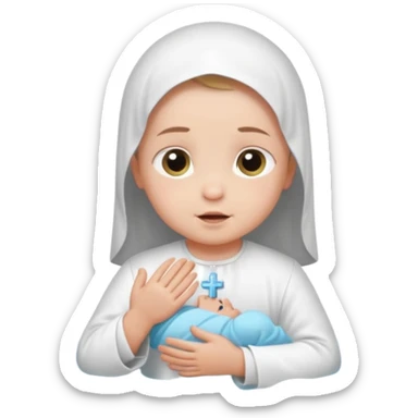 baptism sticker