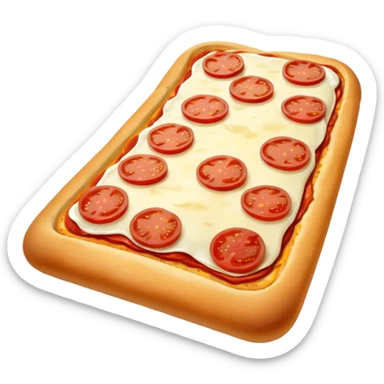 baguette pizza sticker