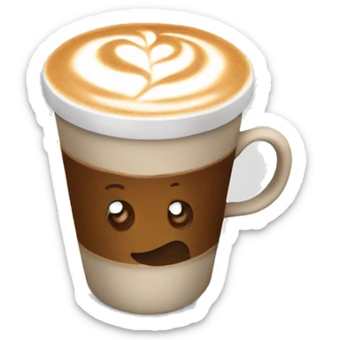 Latte  sticker