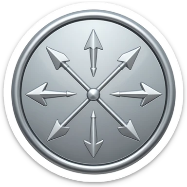 Arrows that connect eachother like if it was a cycle sticker