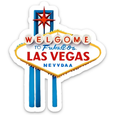 Las vegas sticker