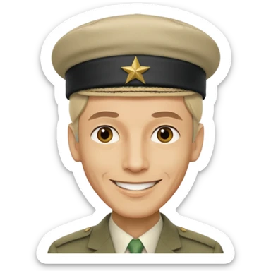 Jinnah With jinnah cap sticker