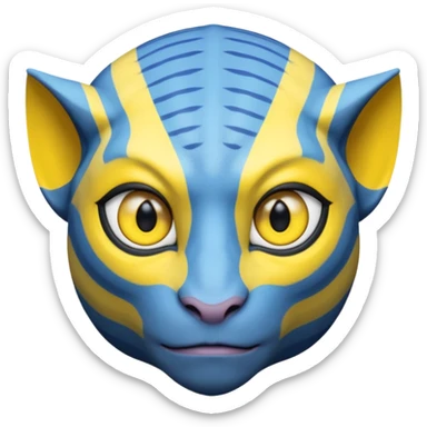 Un Na'vi (d'Avatar) sticker