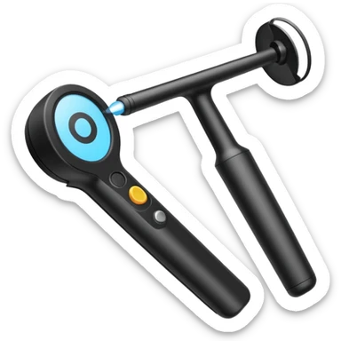 Handheld scanner wand sticker