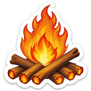 bonfire sticker