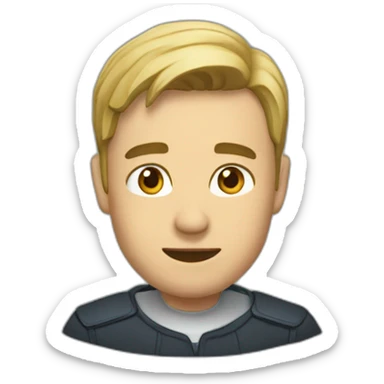 aussement d'épaule sticker