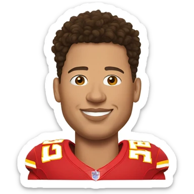 Fat Patrick Mahomes sticker