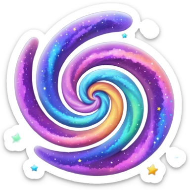 galaxy entrance sticker