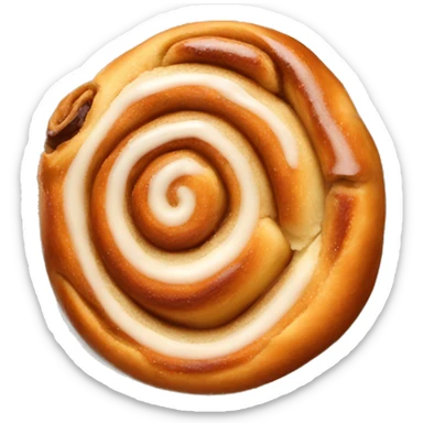 Cinnamon bun sticker