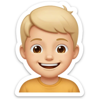 A kid who farts sticker