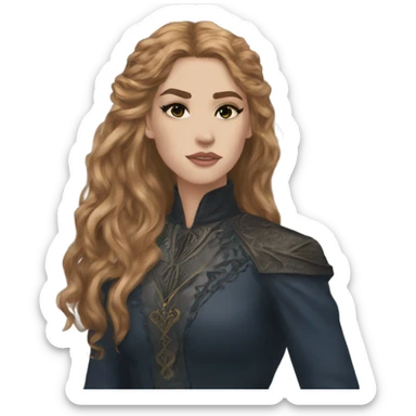 feyre from a court of thorns and roses sticker