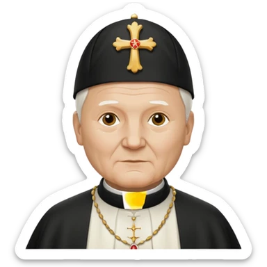 John Paul II From Poland sticker