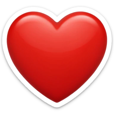 Cœur avec un M au milieu  sticker