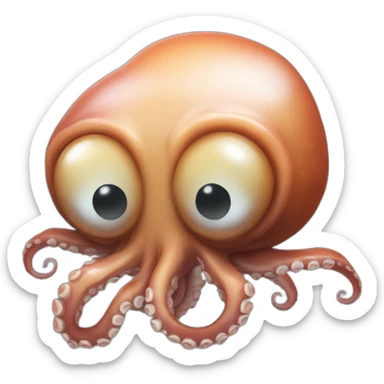 Helmeted Octopus sticker