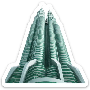 Petronas Tower sticker