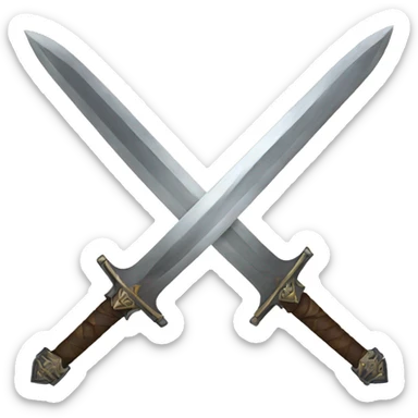 Sword sticker