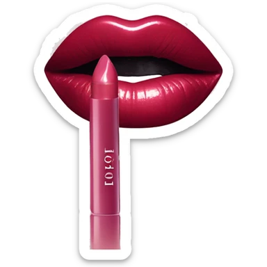 Dior lip gloss sticker