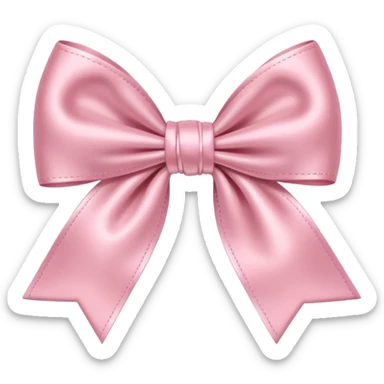 lacinho rosa bebê sticker